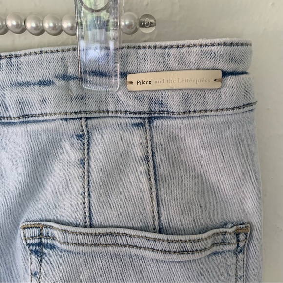 Pilcro And The Letterpress High-Rise Denim Leggings - Picture 6 of 11